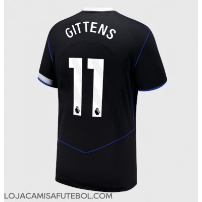 Camisa de Futebol Chelsea Jamie Gittens #11 Equipamento Alternativo 2025-26 Manga Curta Camisa de Futebol Chelsea Jamie Gittens #11 Equipamento Alternativo 2025-26 Manga Curta